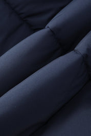 Doudoune matelassée bleu foncé DELVAUX