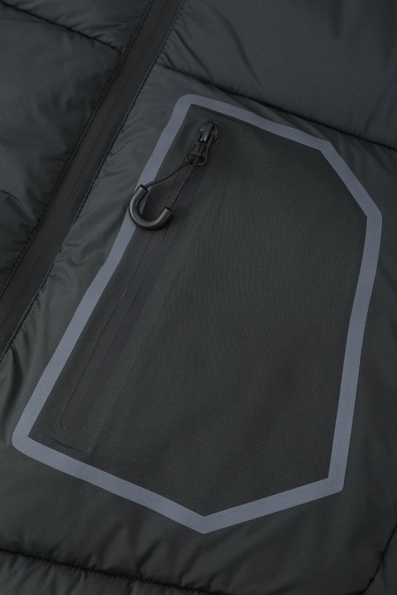 Doudoune matelassée gris foncé ELLIS