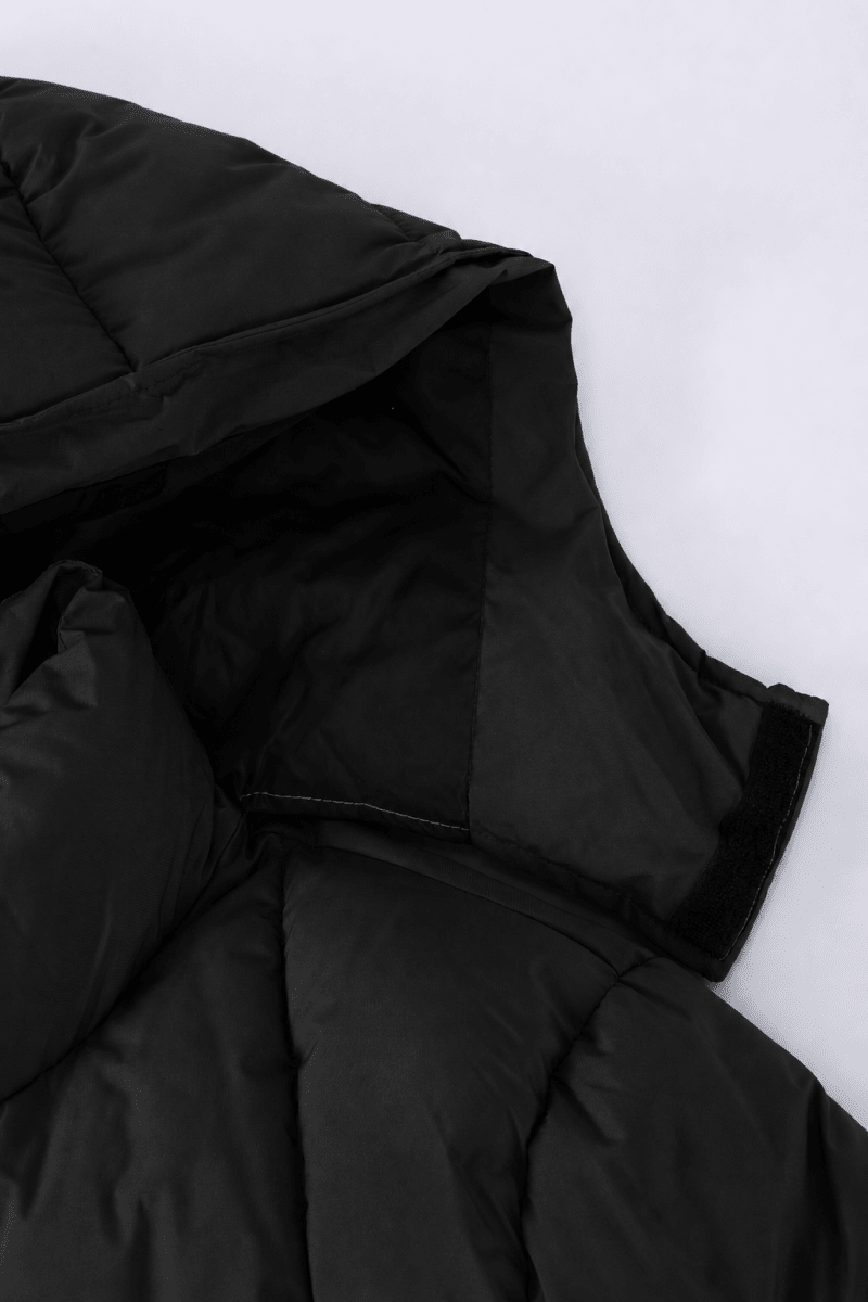Doudoune matelassée noir DELVAUX