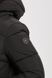 Doudoune noir homme à capuche FRANCK