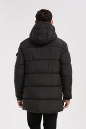 Doudoune noir homme à capuche GÉRARD