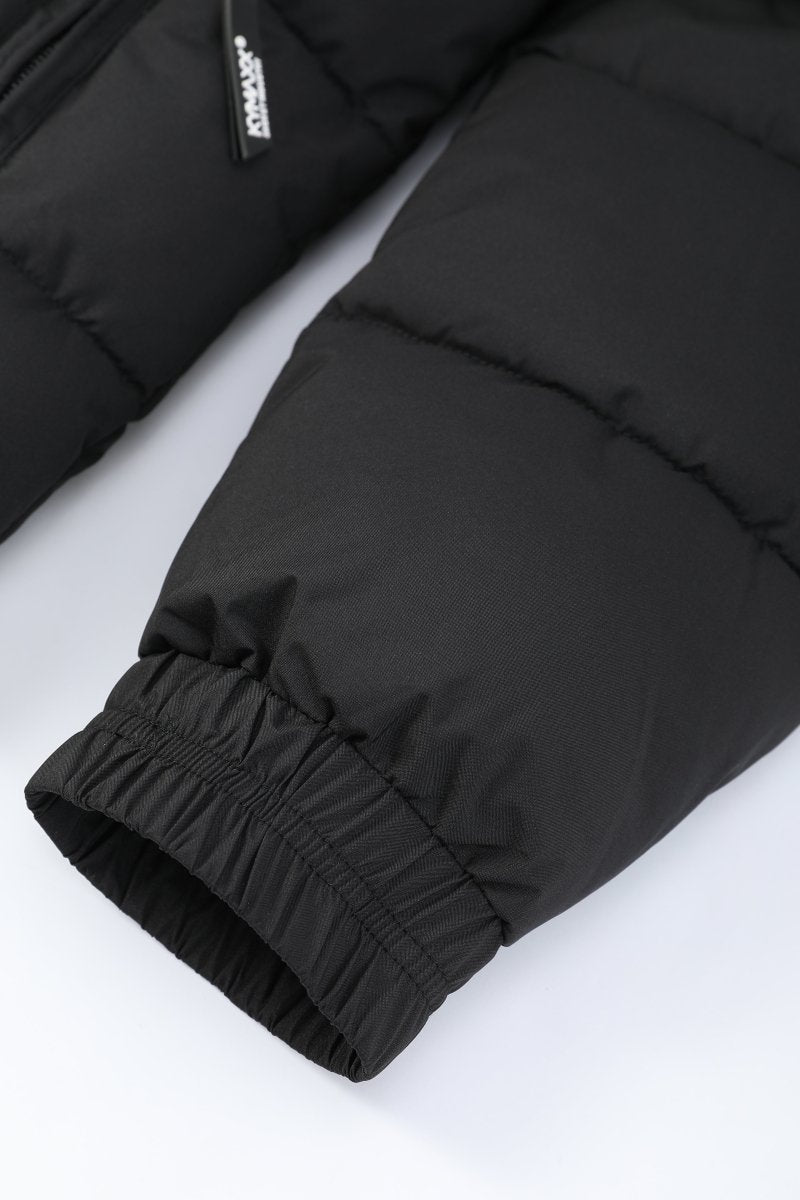 Doudoune noir homme à capuche HANCOCK