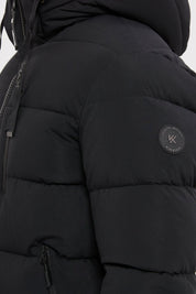 Doudoune noir homme à capuche MARC