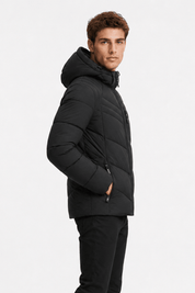 Doudoune noir homme JOHNSON