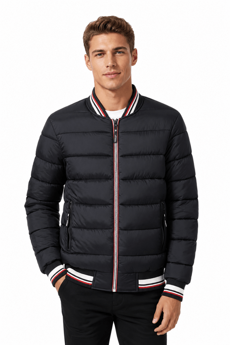 Doudoune réversible gris foncé homme BENSON