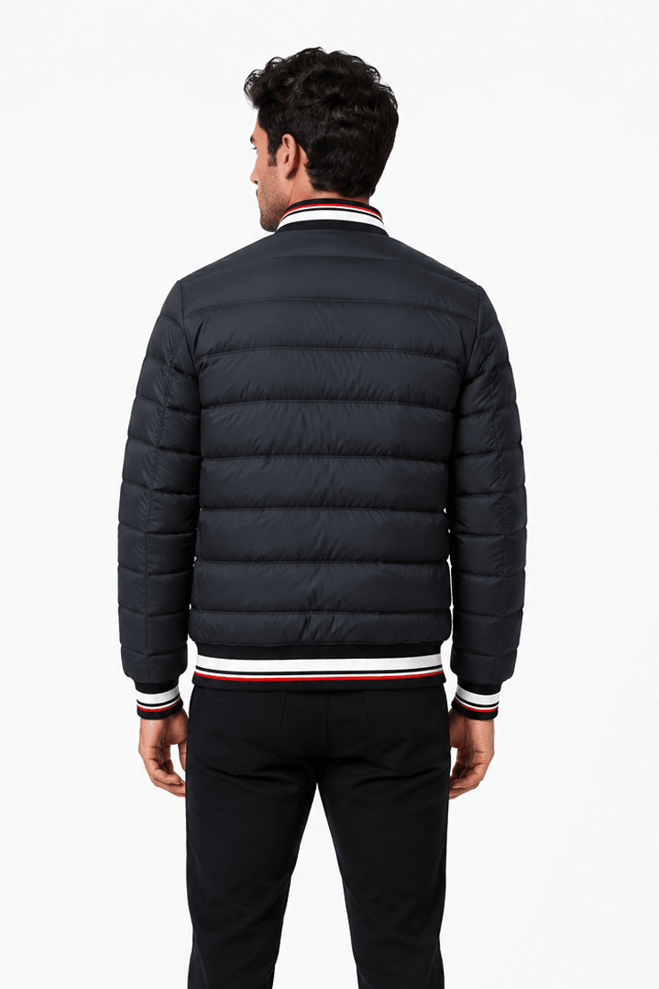 Doudoune réversible gris foncé homme BENSON