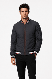 Doudoune réversible gris foncé homme BENSON