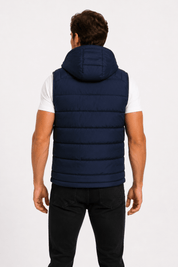 Doudoune sans manches bleu foncé homme CHALTON