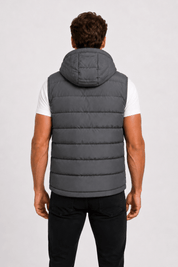 Doudoune sans manches gris foncé homme CHALTON