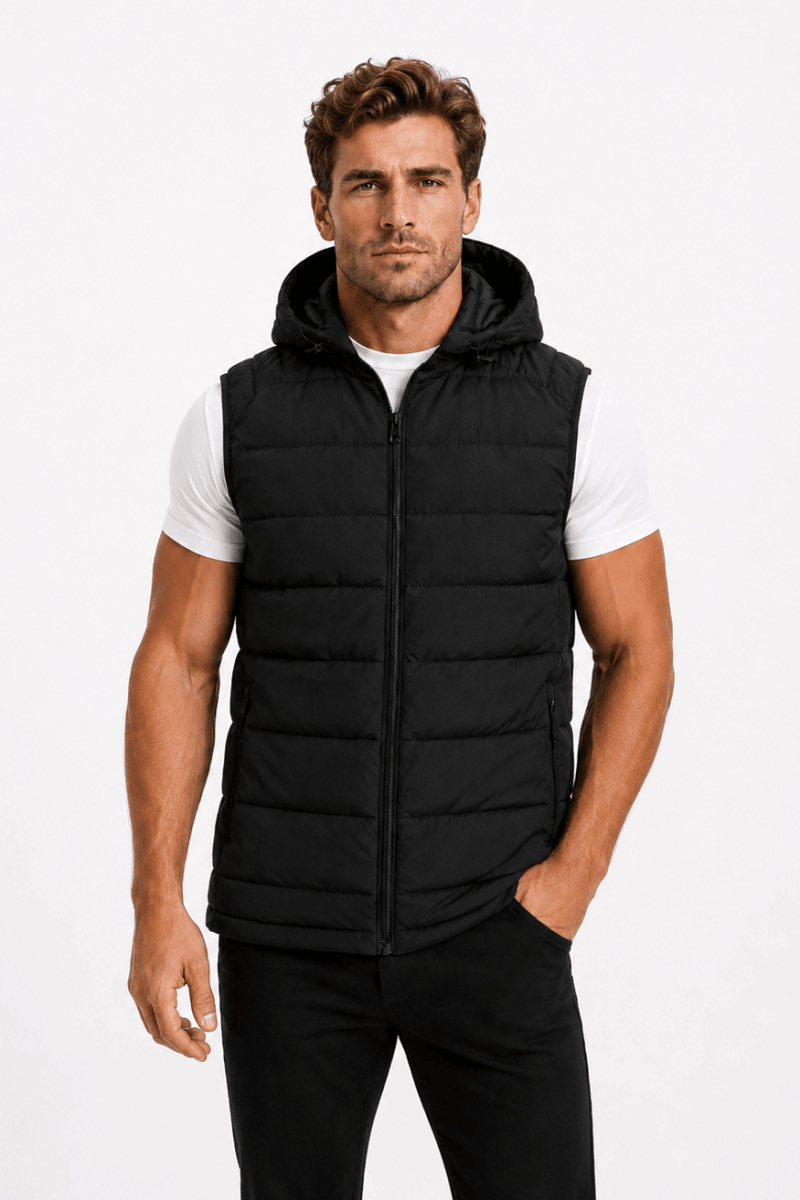 Doudoune sans manches noir homme CHALTON