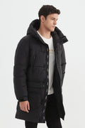 Doudoune uni longue PATRICK
