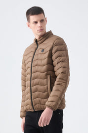 Doudoune unie sans capuche ROMAN