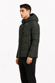 Doudoune vert foncé homme JOHNSON