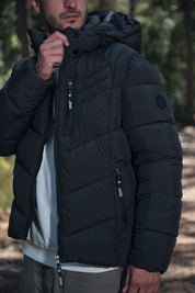 Doudoune vert foncé homme JOHNSON