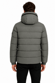 Doudoune vert homme à capuche HANCOCK