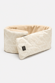 Écharpe beige chauffante hiver