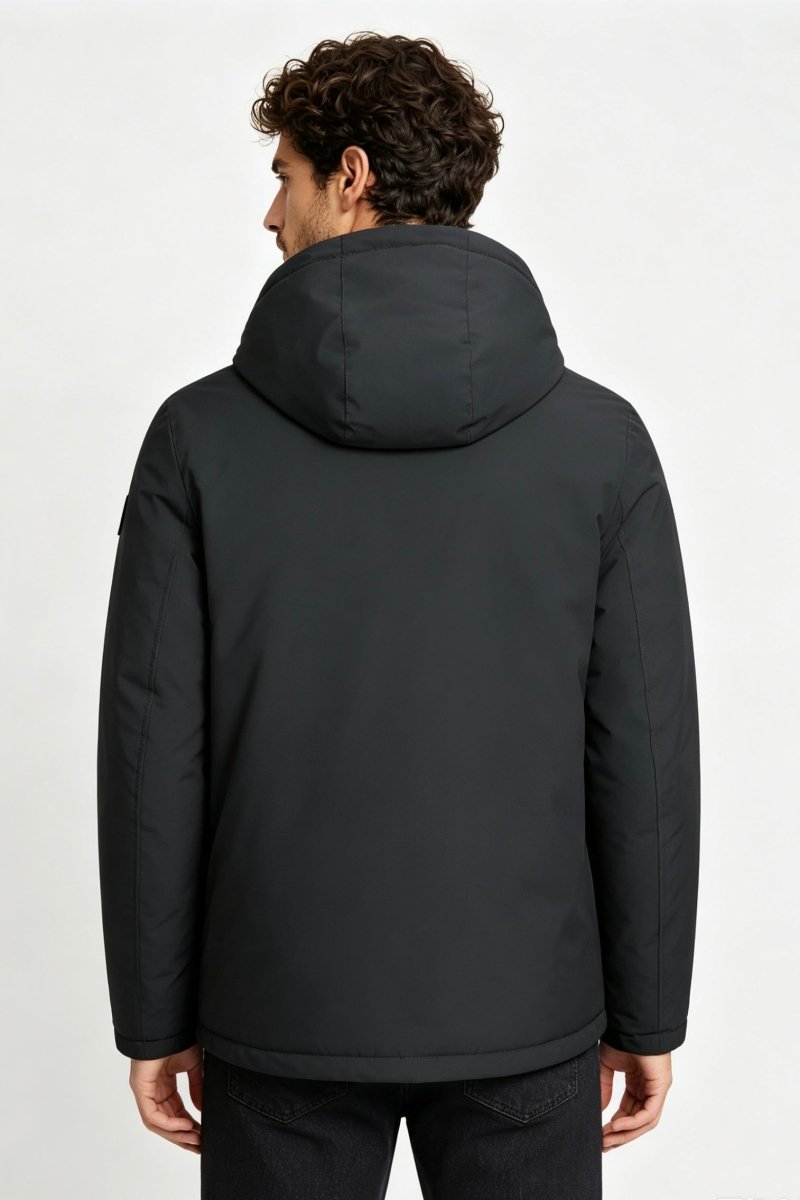 Parka gris foncé homme doublée sherpa LOÏC