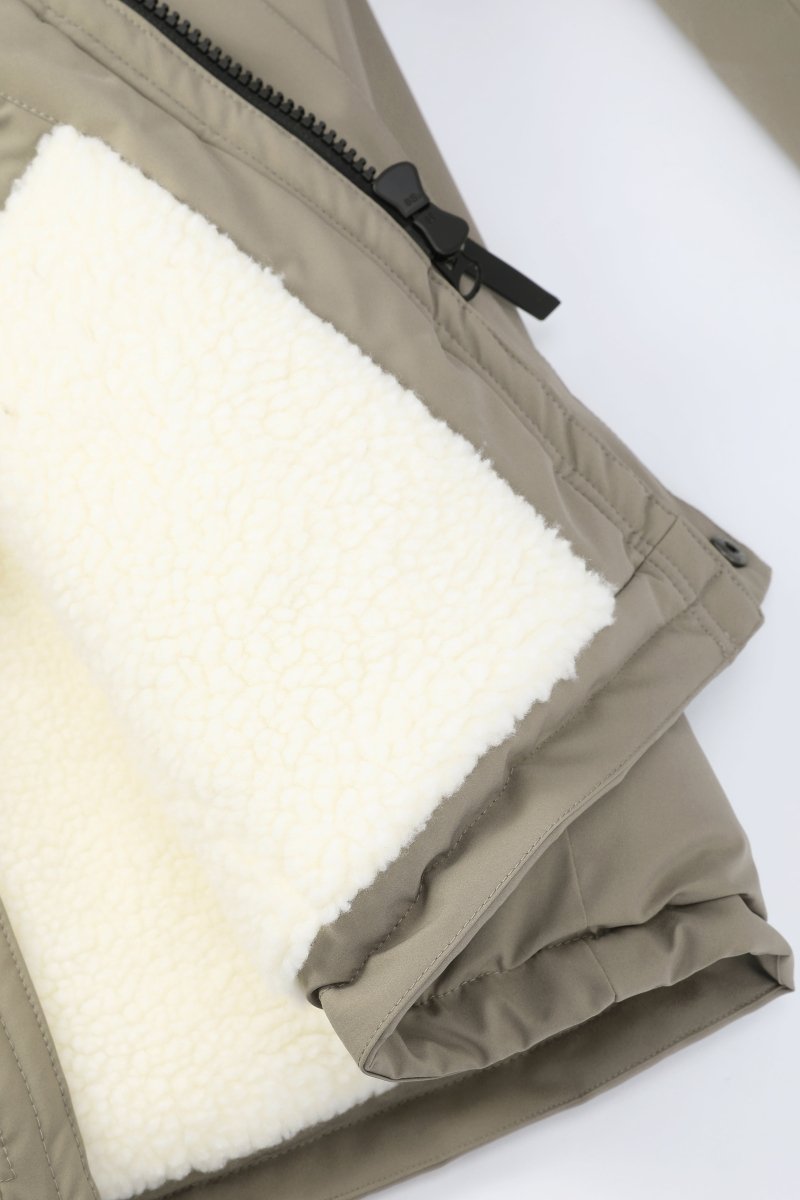 Parka longue beige doublée sherpa JOHNSTON