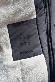 Parka longue gris foncé LAUNAY