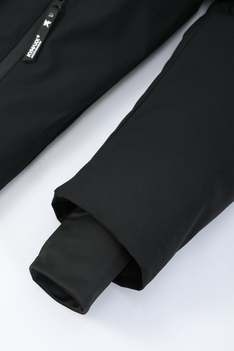 Parka noir homme à capuche FIELD