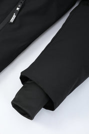 Parka noir homme à capuche FIELD