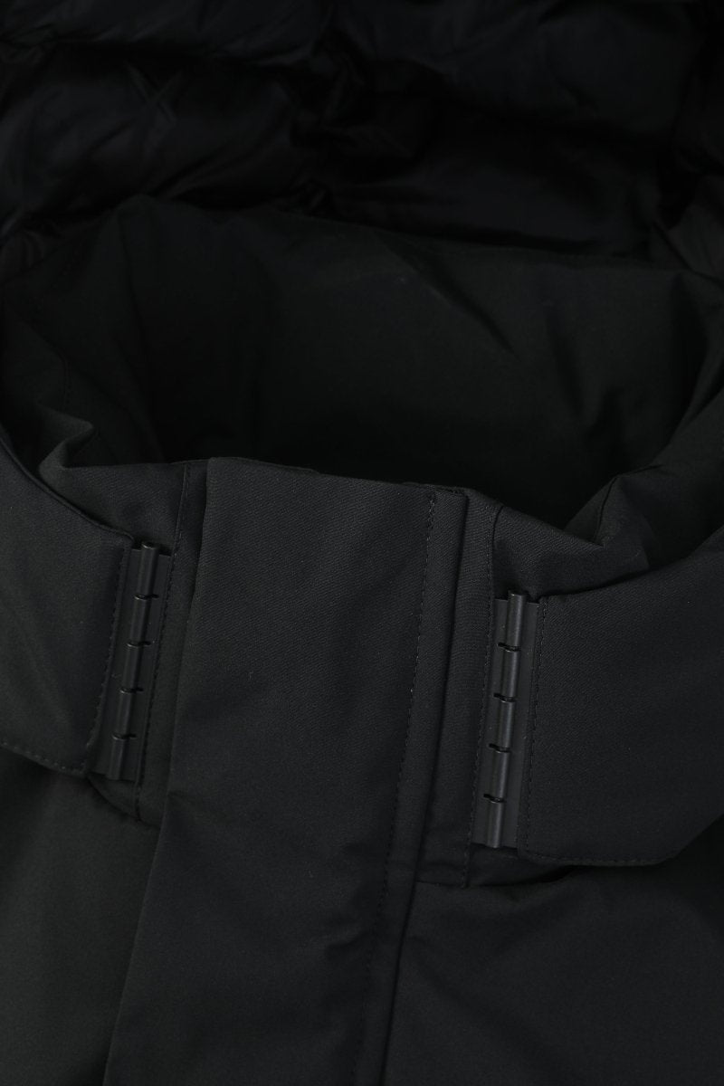 Parka noir homme à capuche FIELD