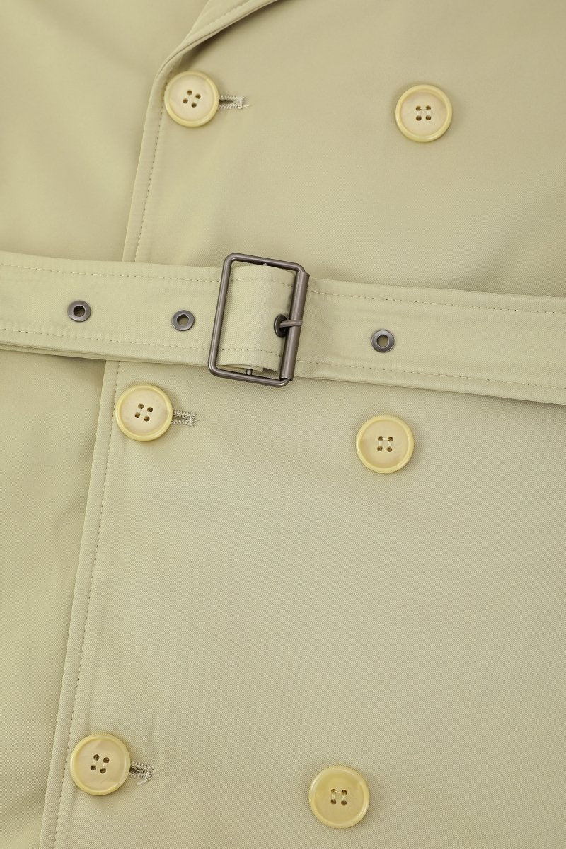 Trench-coat beige homme long et ceinturé NEWMAN
