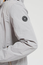 Veste coupe - vent homme à capuche Gris Clair HUBERT