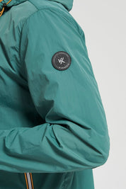 Veste coupe - vent homme à capuche Vert HUBERT