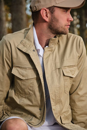 Veste saharienne en coton KHALIS