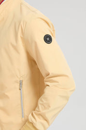 Veste zippée homme Creme JOVIAN