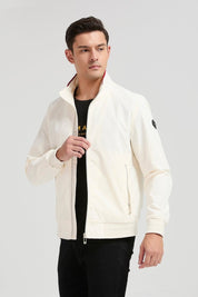Veste zippée homme Ecru JOVIAN