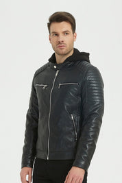 Blouson en simili cuir MATTIA