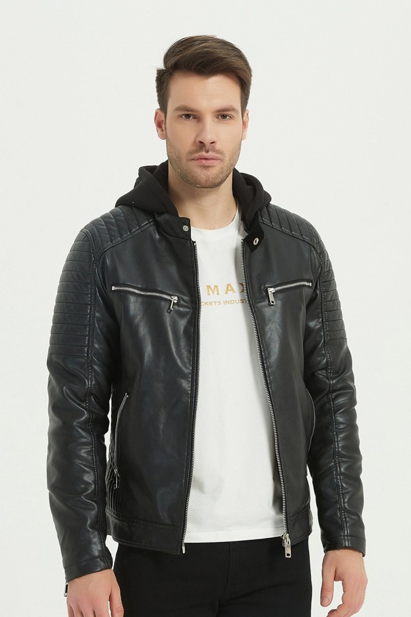 Blouson en simili cuir MATTIAS