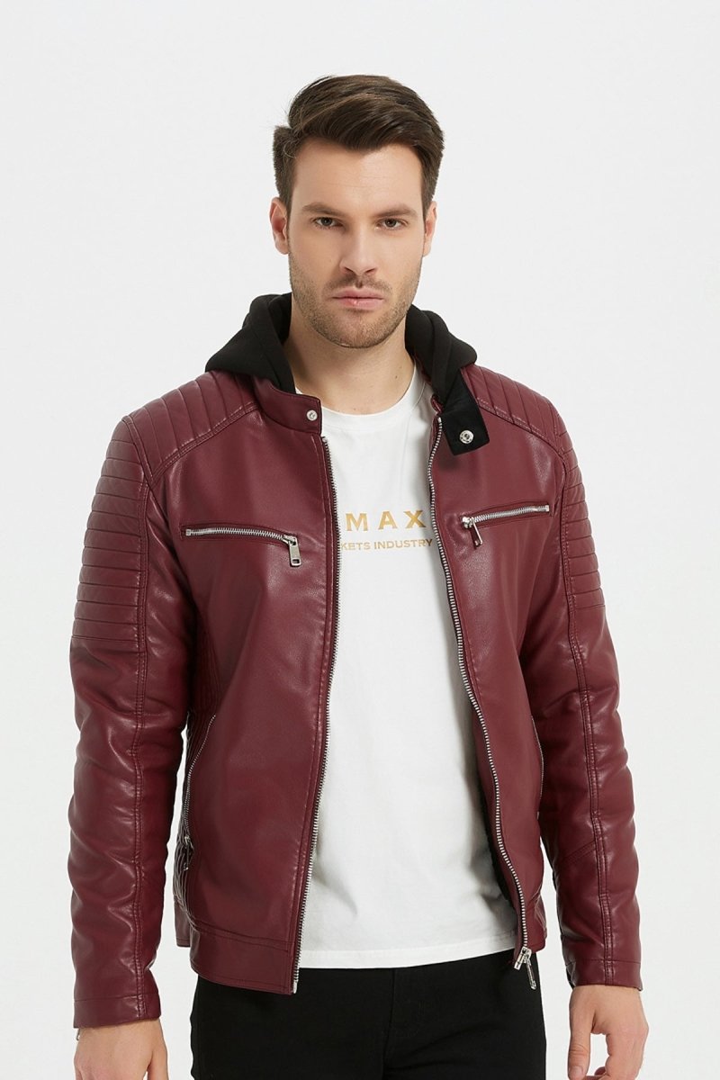 Blouson en simili cuir MATTIAS