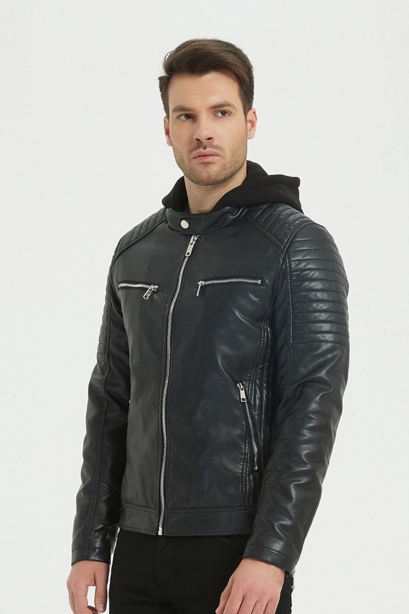 Blouson en simili cuir MATTIAS