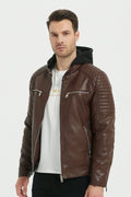 Blouson en simili cuir MATTIAS