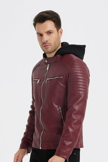 Blouson en simili cuir MATTIAS