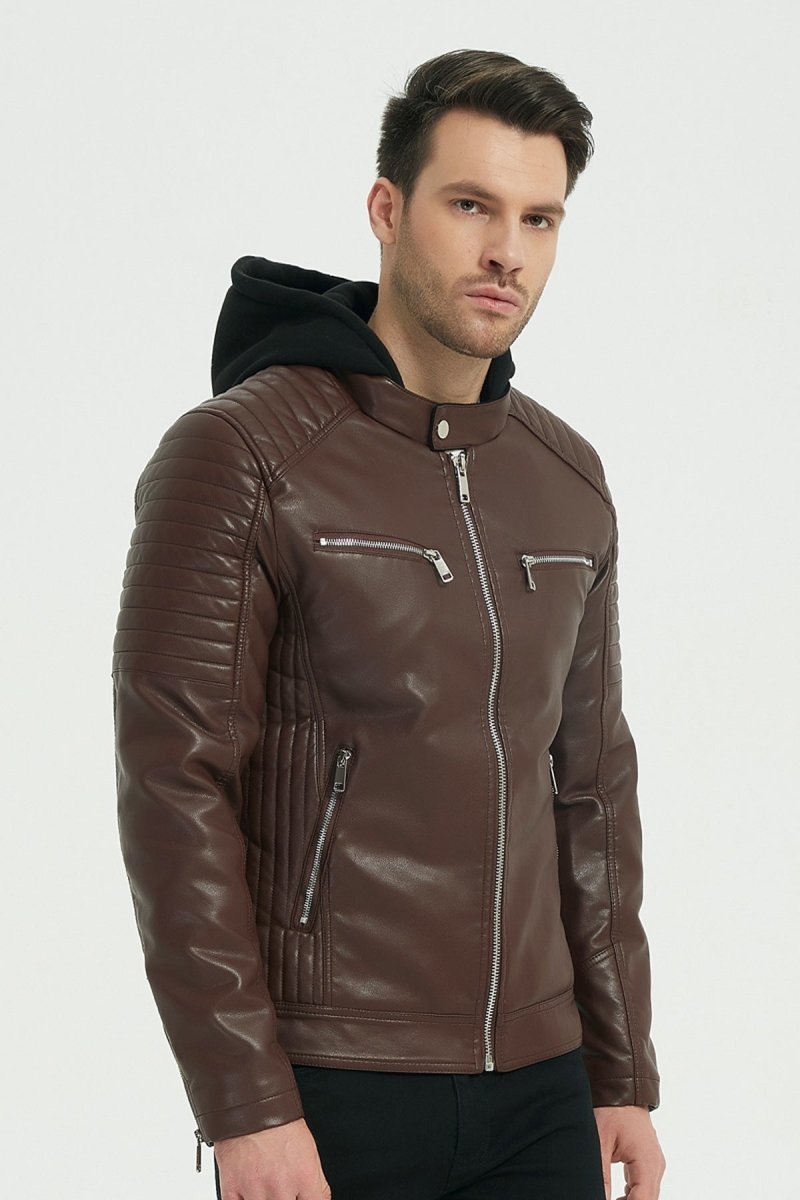 Blouson en simili cuir MATTIAS