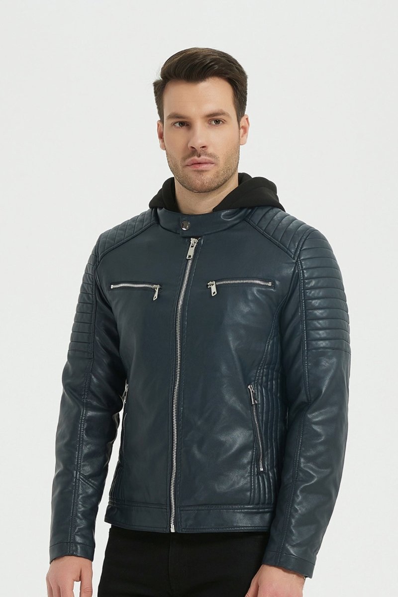 Blouson en simili cuir MATTIAS