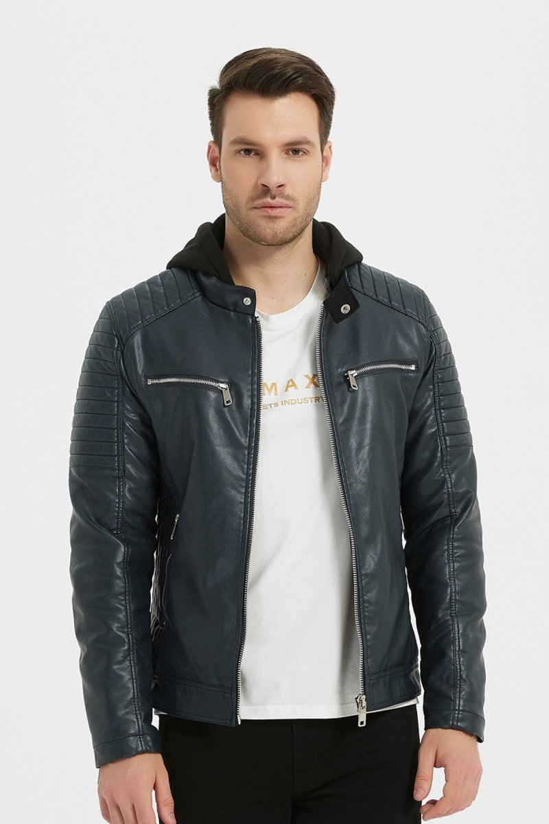 Blouson en simili cuir MATTIAS