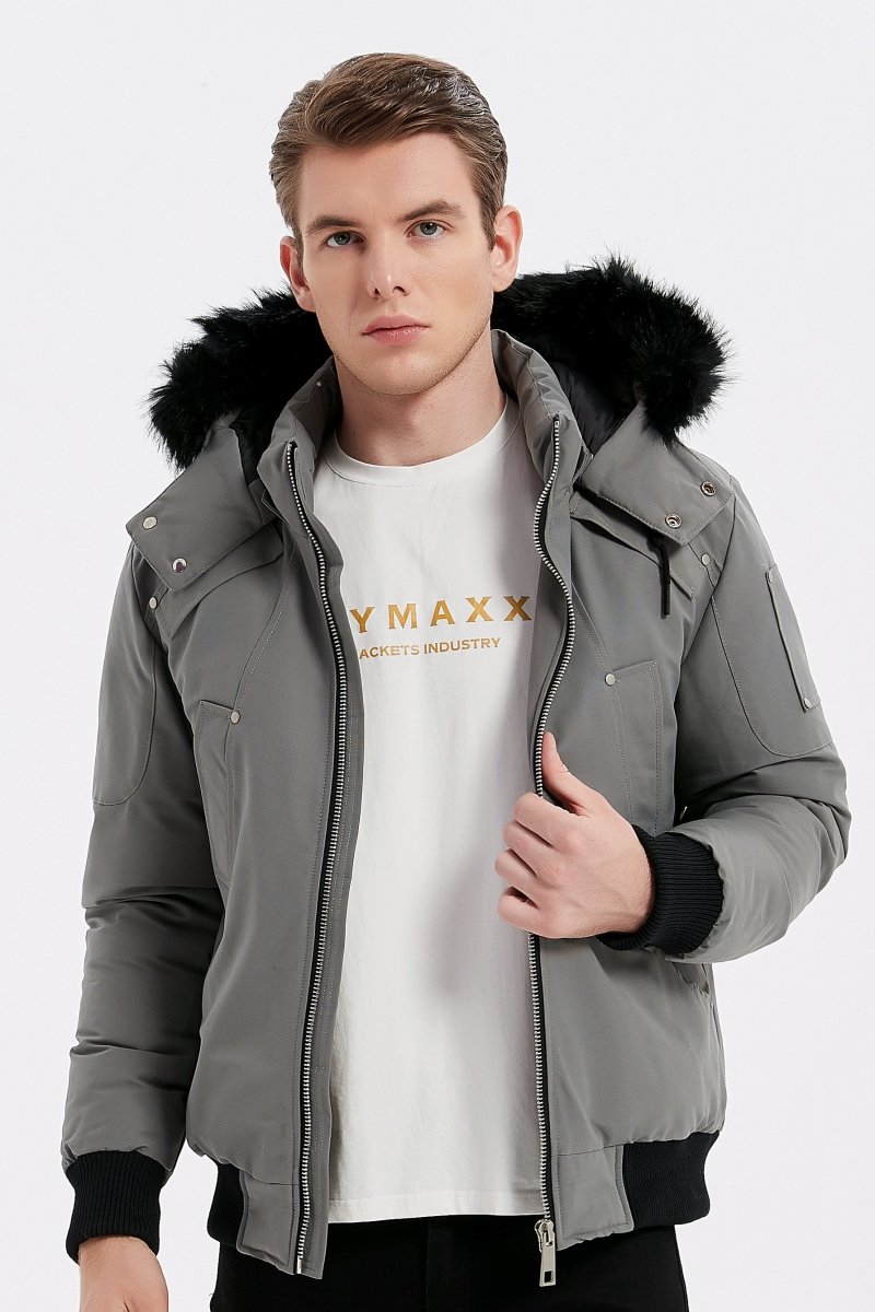 Blouson mi long homme best sale