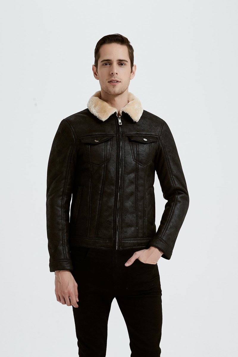 Blouson simili daim GABIN