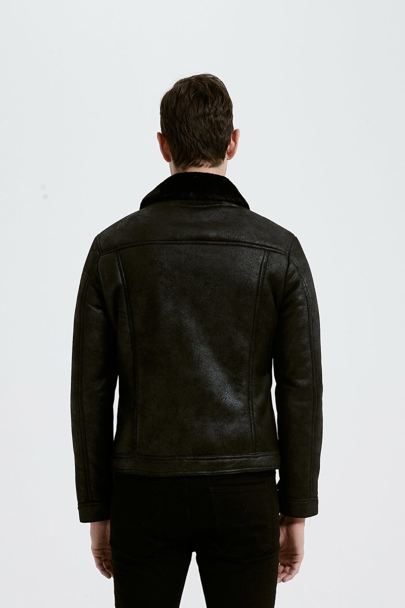 Blouson simili daim GABIN