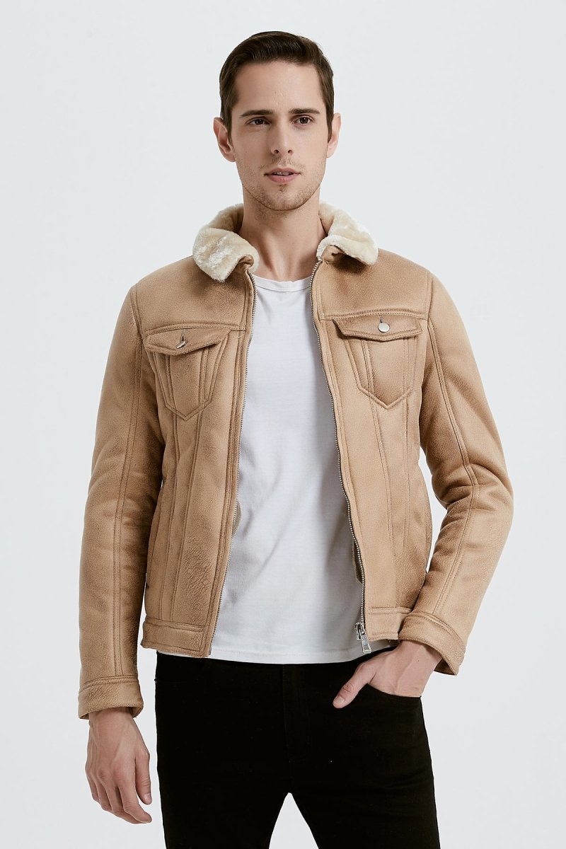 Blouson simili daim GABIN