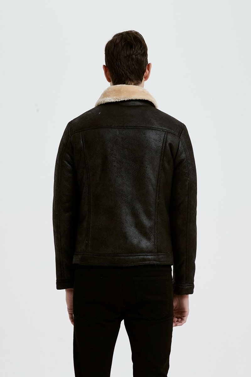 Blouson simili daim GABIN