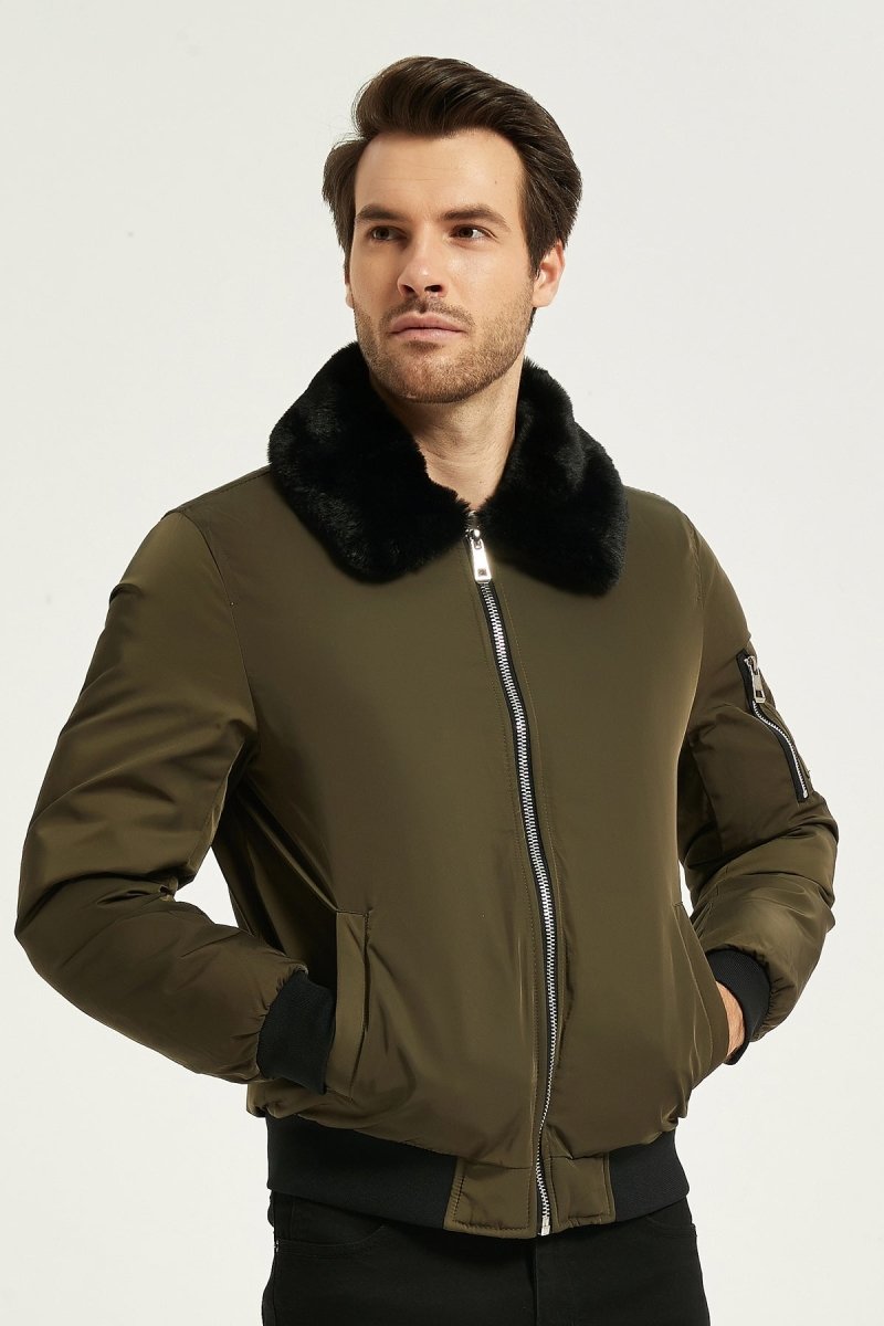 Blouson Bomber Homme Xnova – Veste Polaire Hiver, Imperméable Et Coupe-Vent