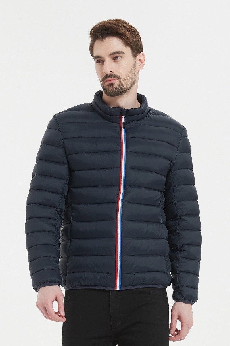 Doudoune avec biais tricolore MARC