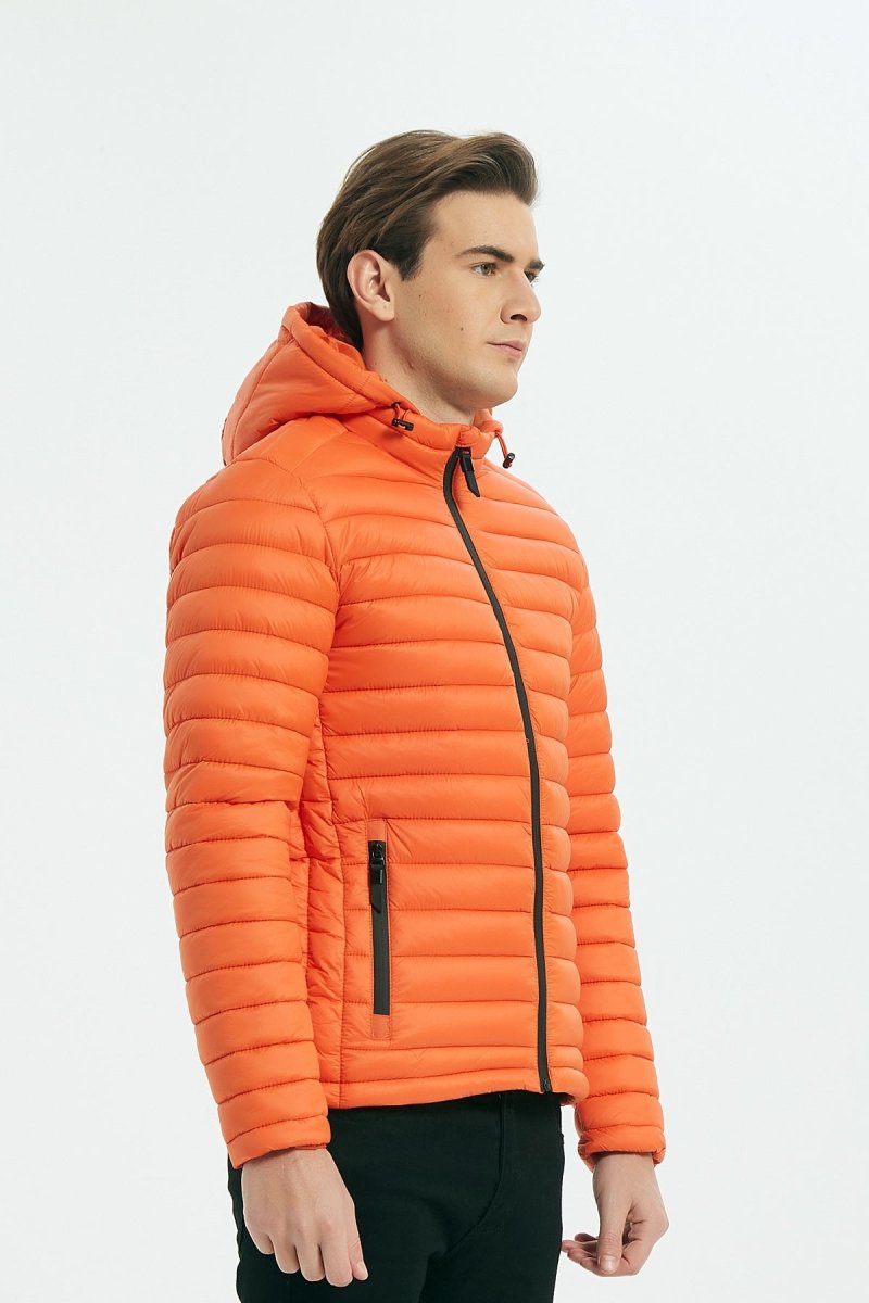 Doudoune colorée orange FREDDY