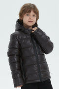 Doudoune en tissu enduit MIN JR